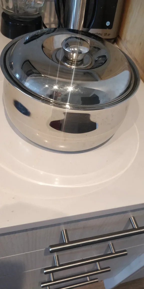 Stainless Steel Casserole - Big and heavy Duty image indicator(3)