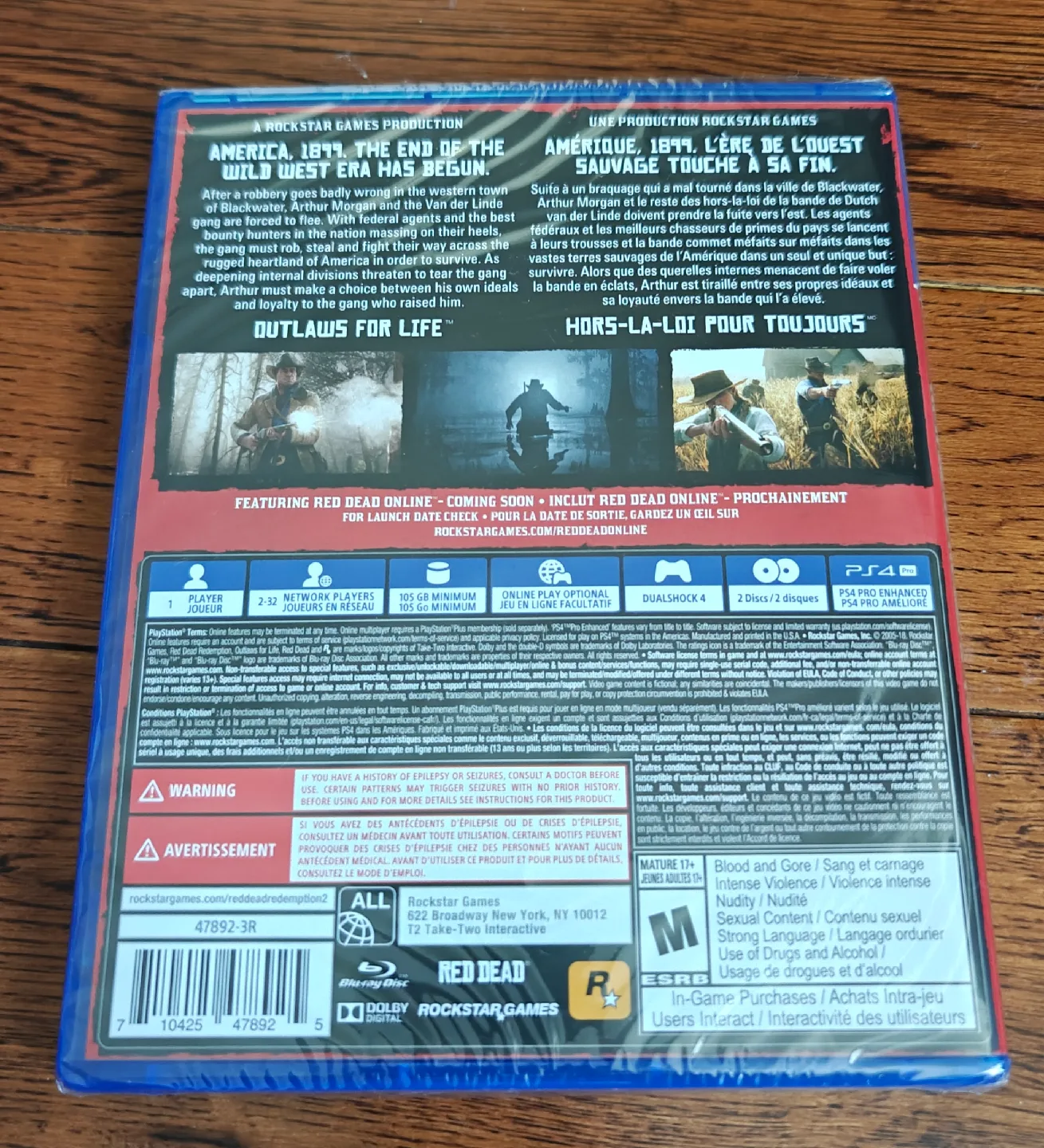 Red Dead Redemption 2 - PS4 / PS5 Game (new, sealed) image indicator(2)