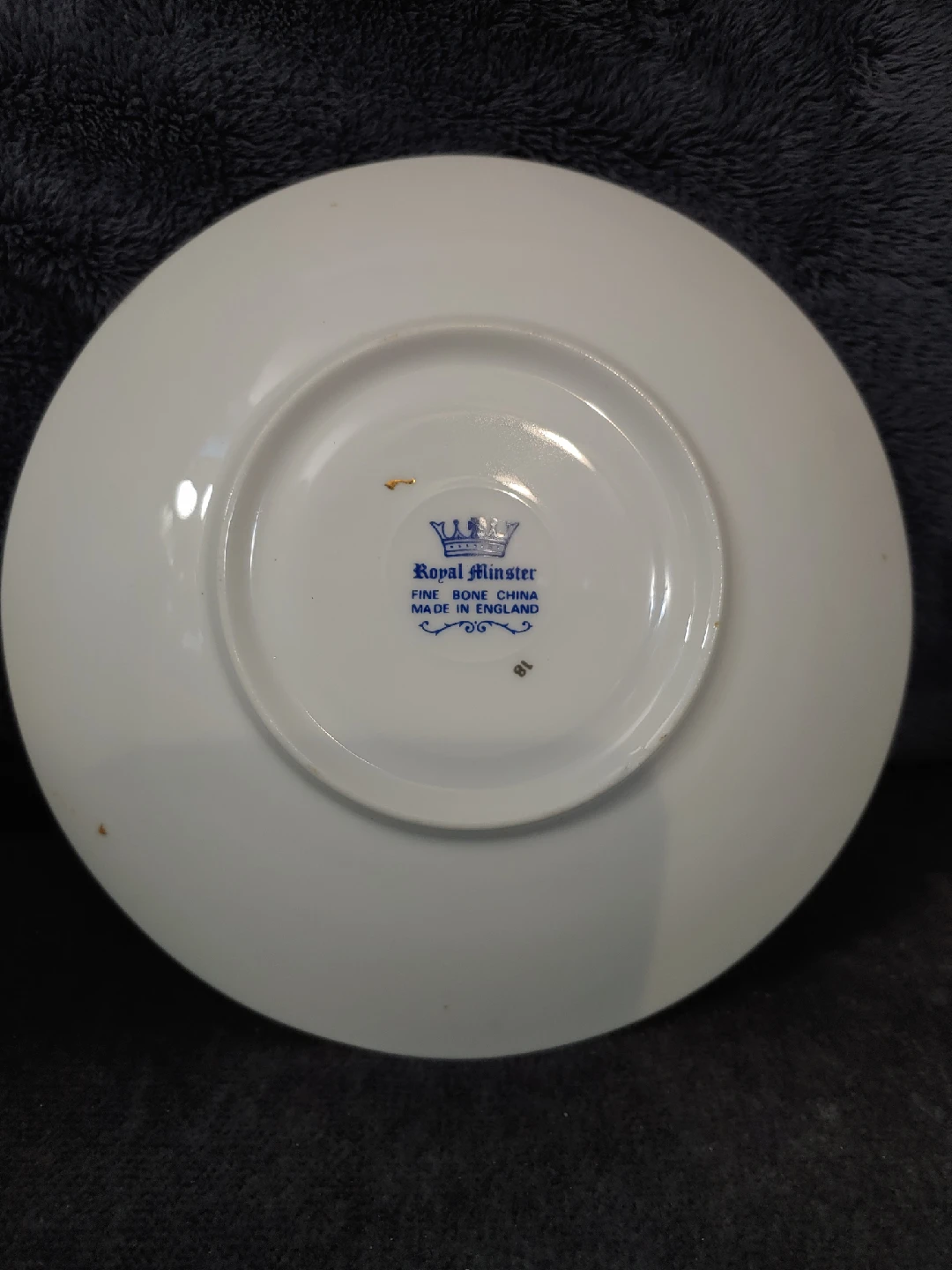 Royal Minster Fine Bone China Floral Pink Rose Saucer - photo 2