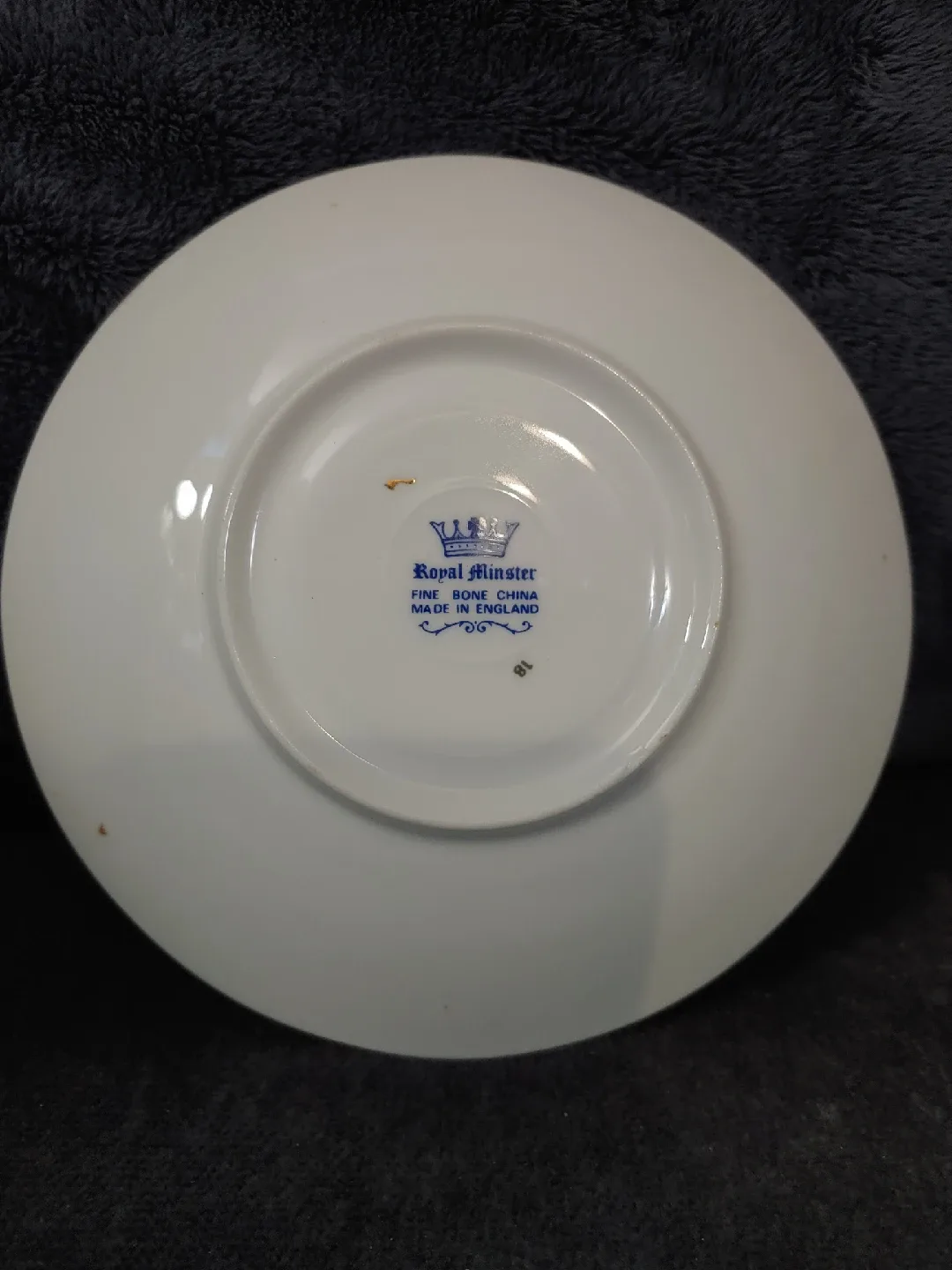 Royal Minster Fine Bone China Floral Pink Rose Saucer image indicator(2)