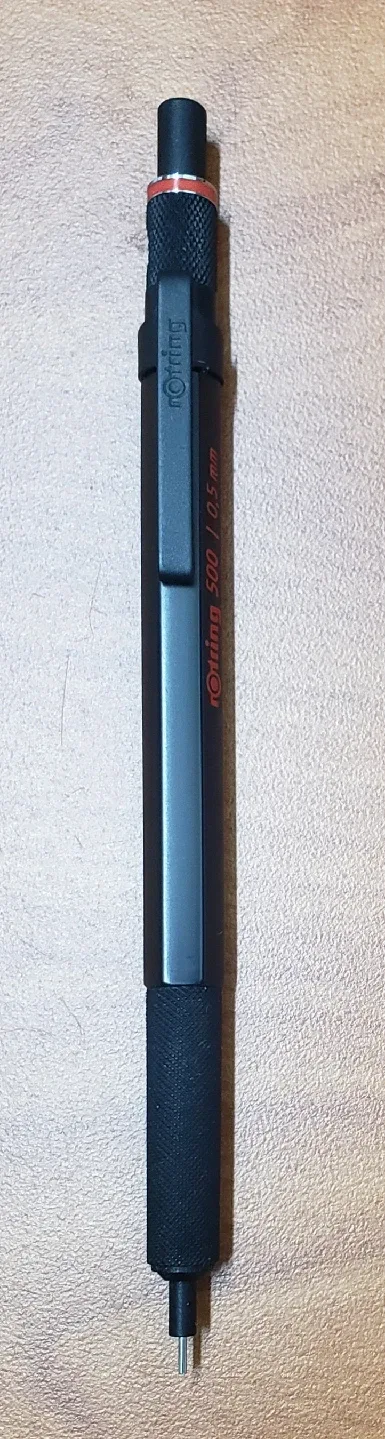 Rotring 500 0.5mm Mechanical Pencil and New Tombow Mono Zero image indicator(3)