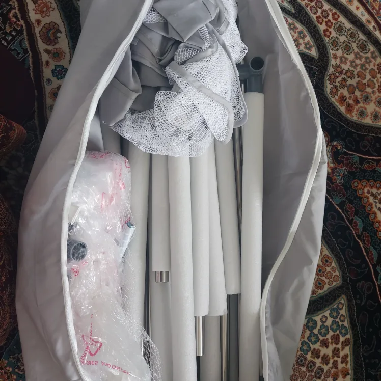 Grey Baby Playpen 79" x 71" image indicator(3)