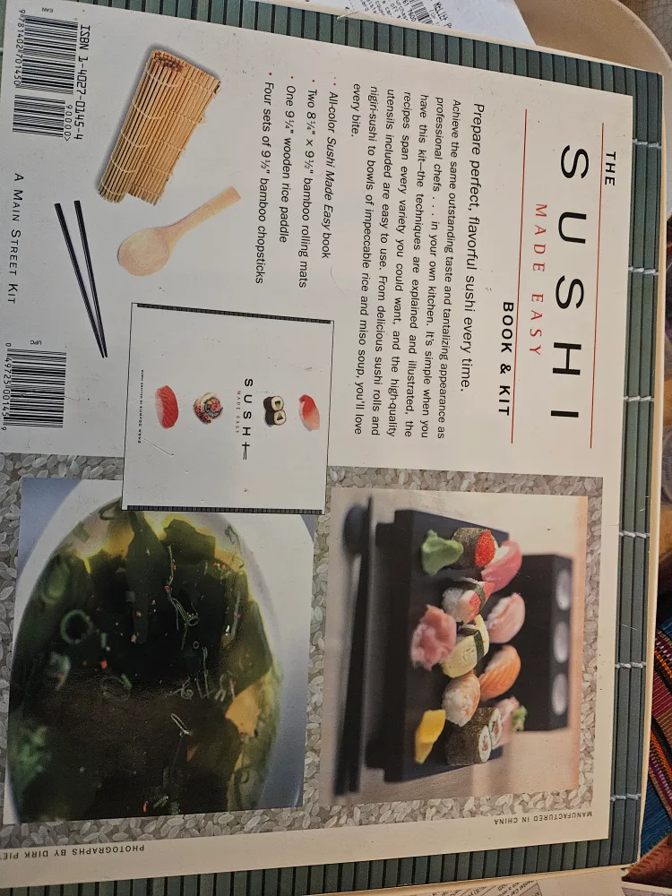 The Sushi Made Easy Book & Kit image indicator(2)