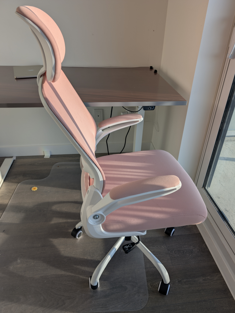 Pink Ergonomic Office Chair - photo 2