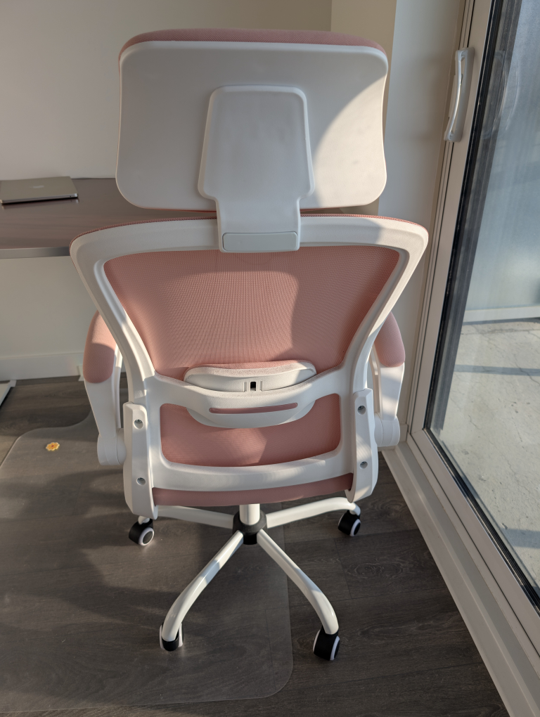 Pink Ergonomic Office Chair - photo 3