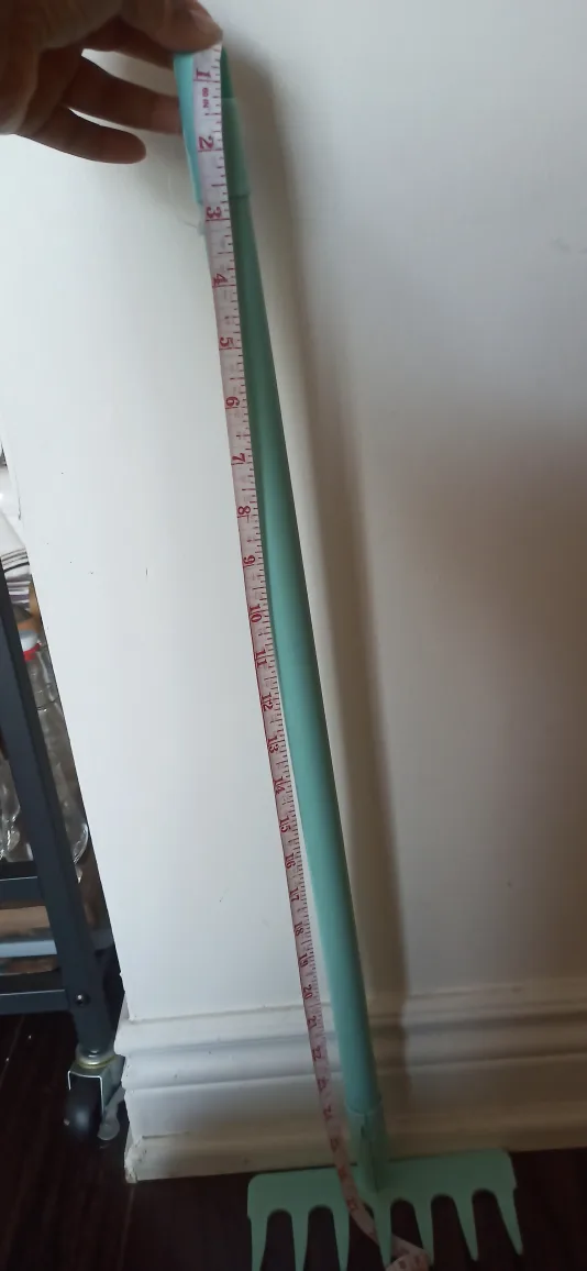 Kids' Garden metal Rake - Light Blue - 28 inches image indicator(6)