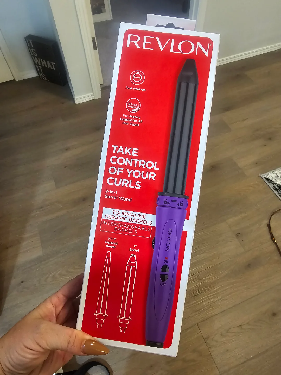 Revlon 2-in-1 Barrel Wand Curling Iron thumbnail
