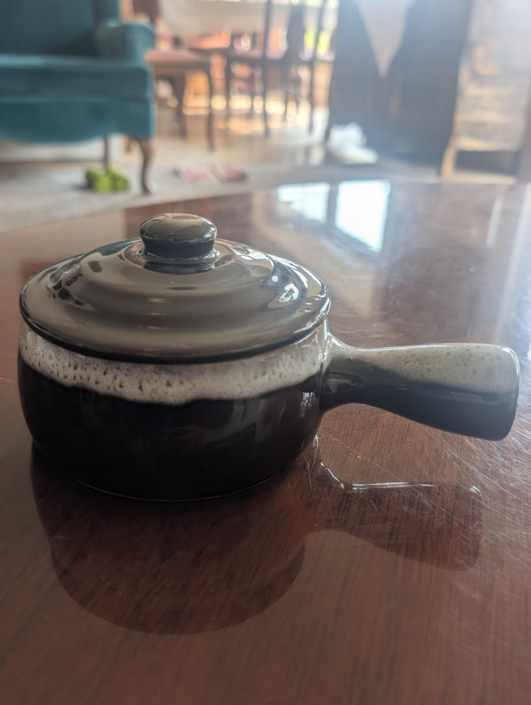 Vintage Woodward's Vance Japan Lidded Bowl