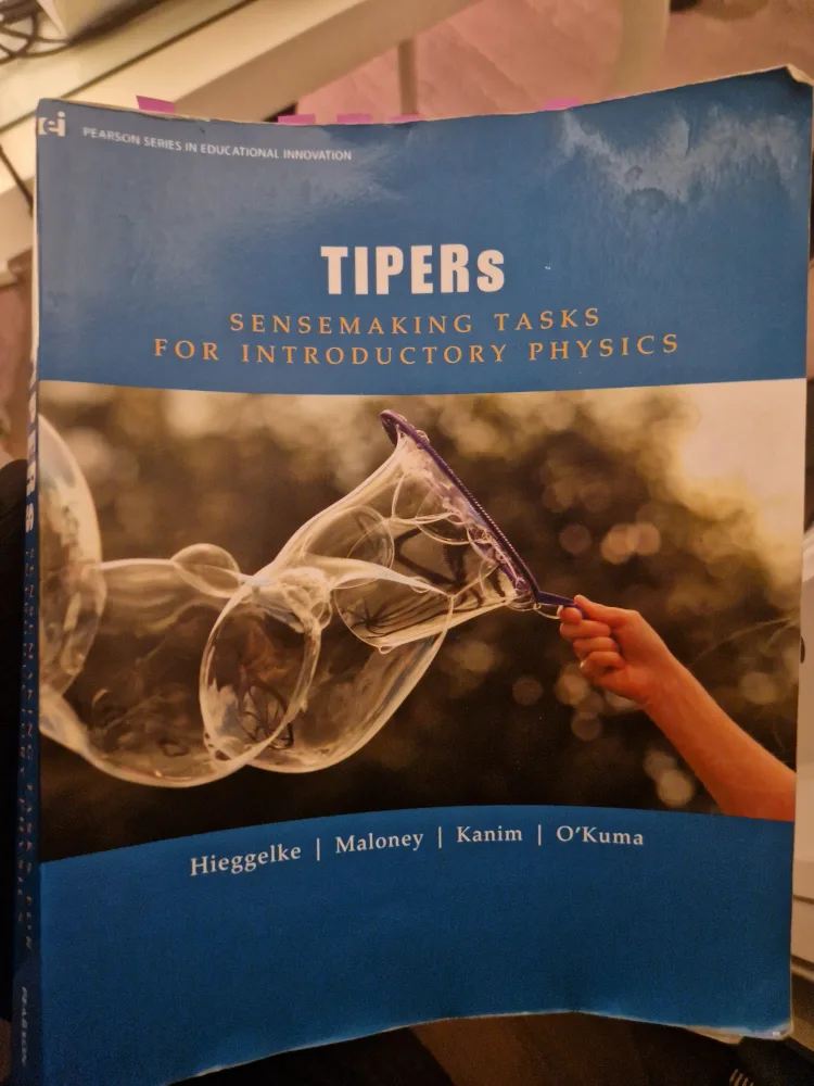 TIPERS Sensemaking Tasks for Introductory Physics image indicator(2)