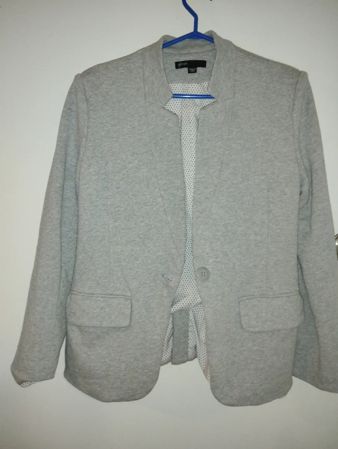 Gibson & Latimer Grey Blazer - Size M thumbnail