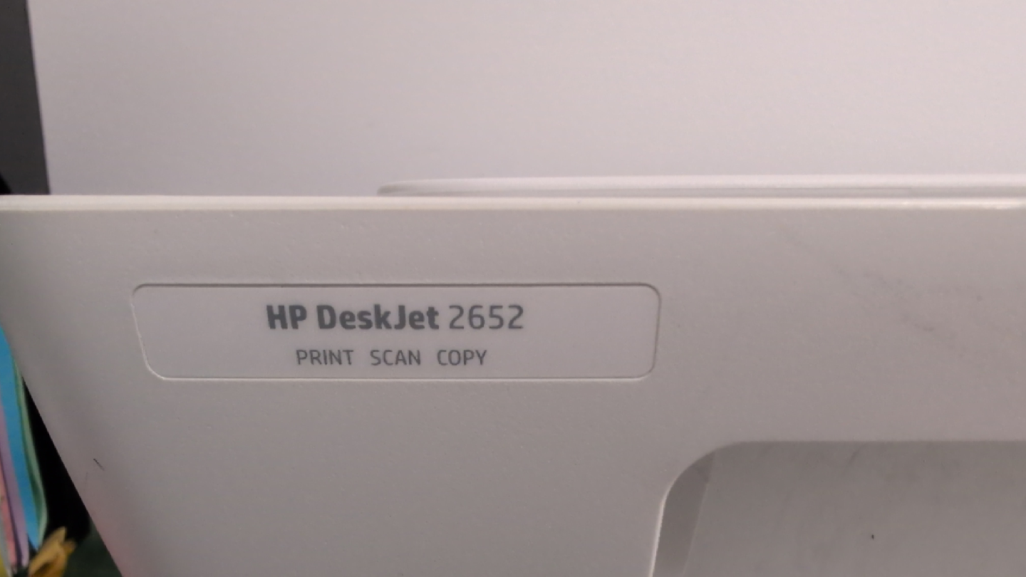 HP DeskJet 2652 Printer - Print, Scan, Copy - photo 3