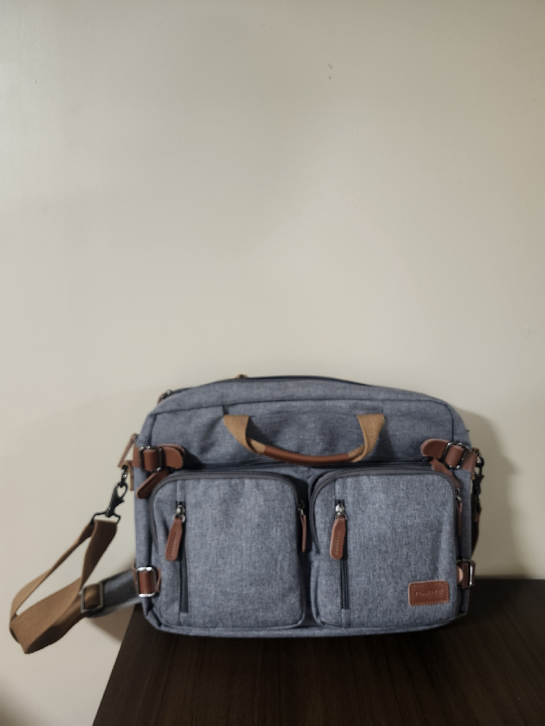 Grey suitcase