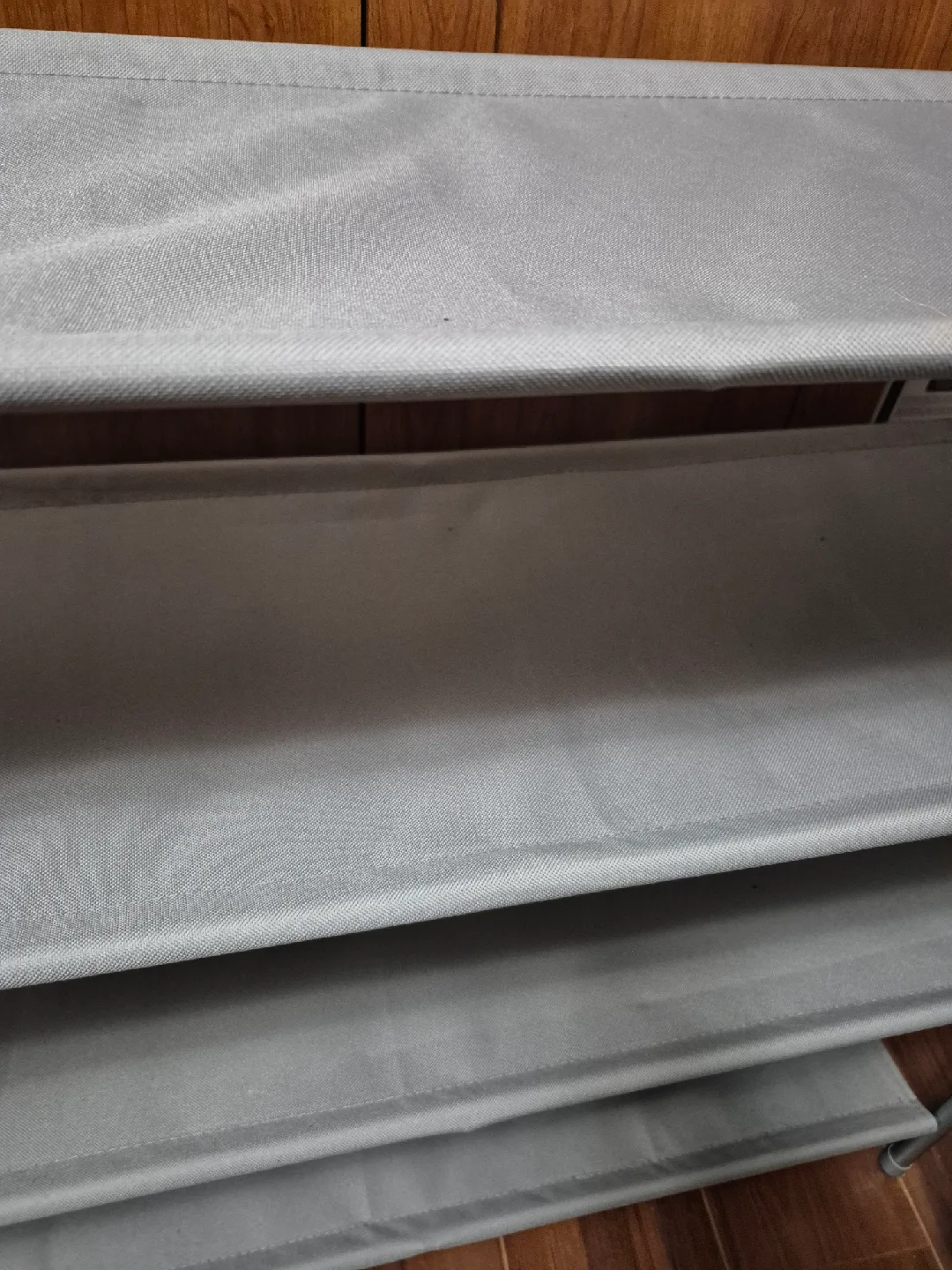 Grey 4-Tier Shoe / Accessory Shelf Unit image indicator(4)