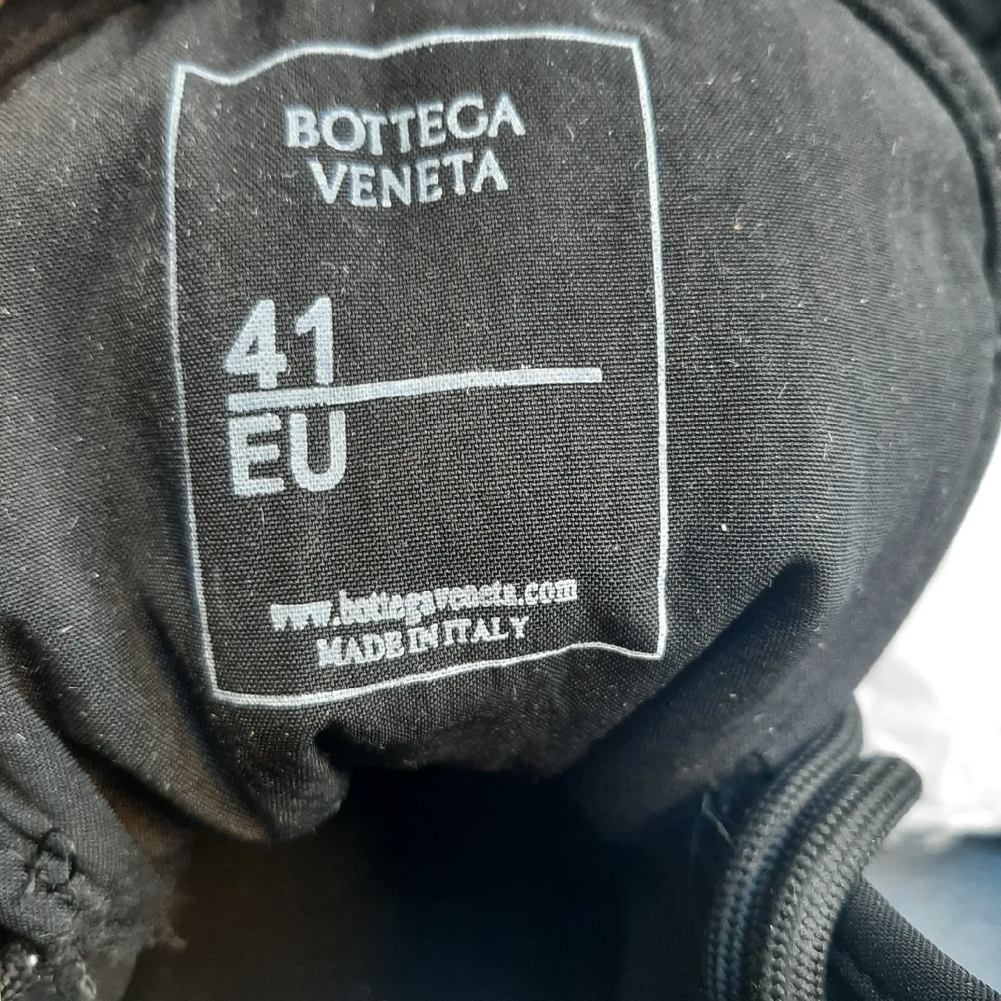 Bottega Veneta Black High-Top Sneakers EU 41 (US 8) image indicator(3)