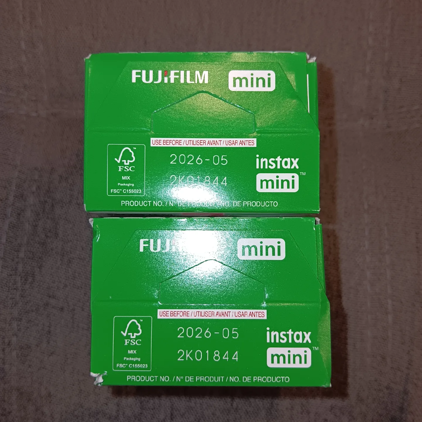 Fujifilm Instax Mini Film - 2 Packs of 20 image indicator(2)