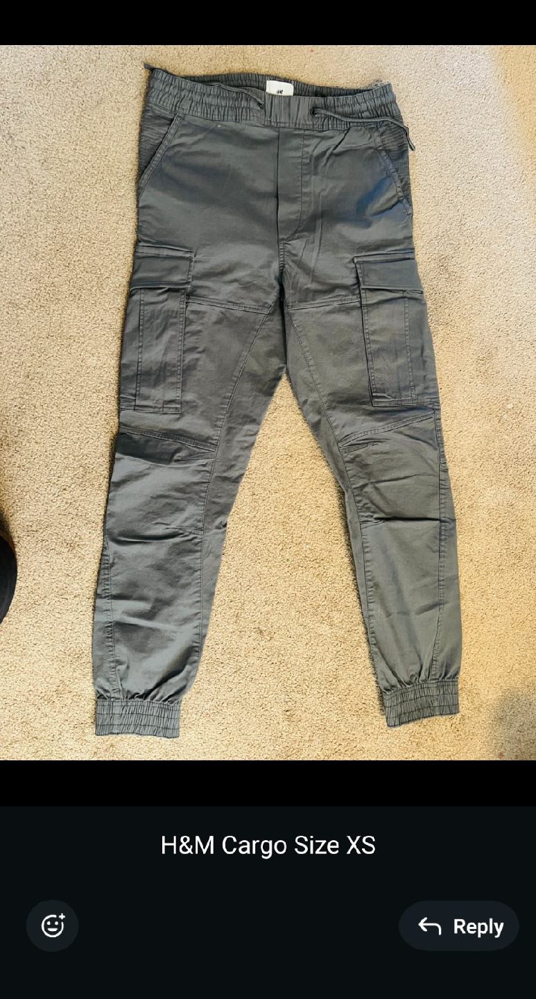 H&M Cargo Pants - Size XS
