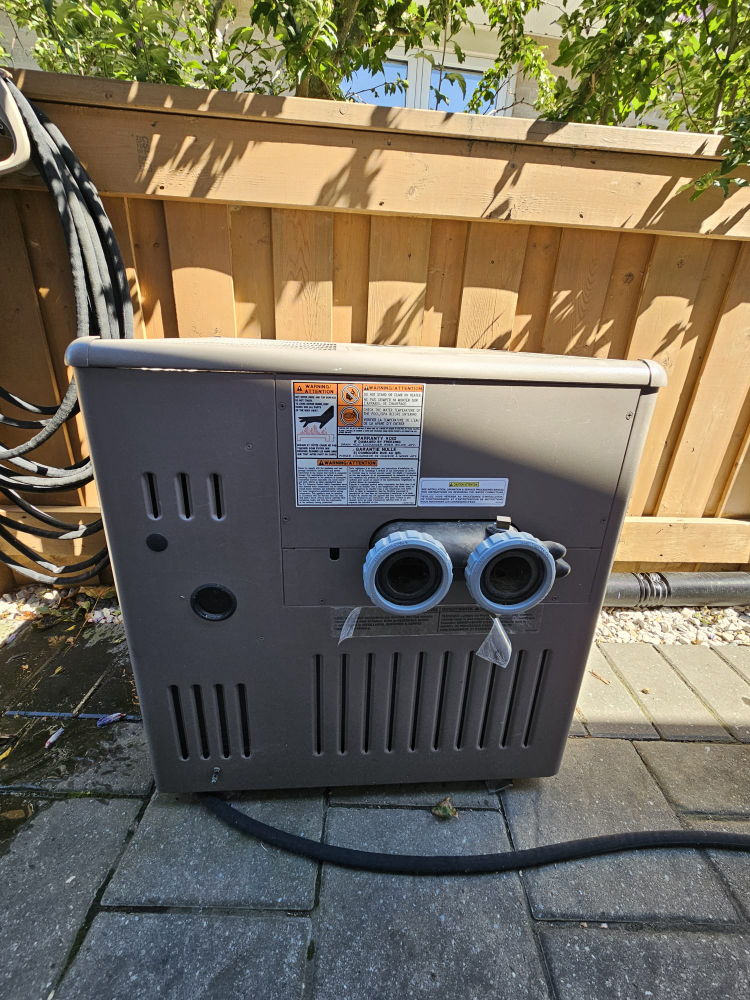 Gas in Ground Pool Heater - photo 2