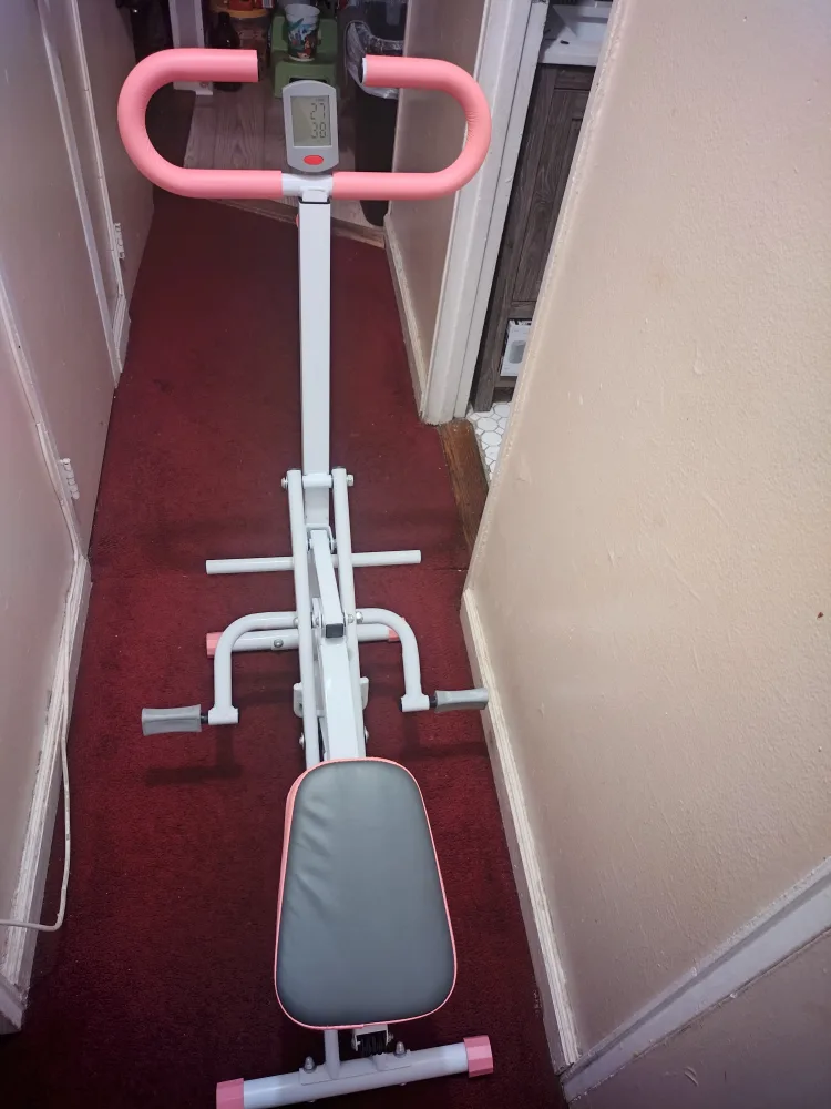 Row N Ride Trainer - Pink & White