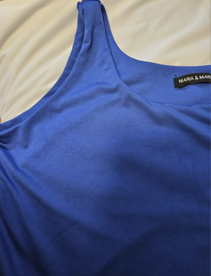Maria & Mary Blue Bodysuit - 3X - photo 2