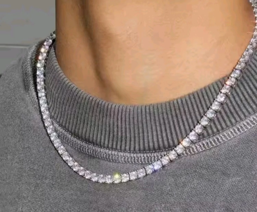 Tennis Chain Necklace - photo 3