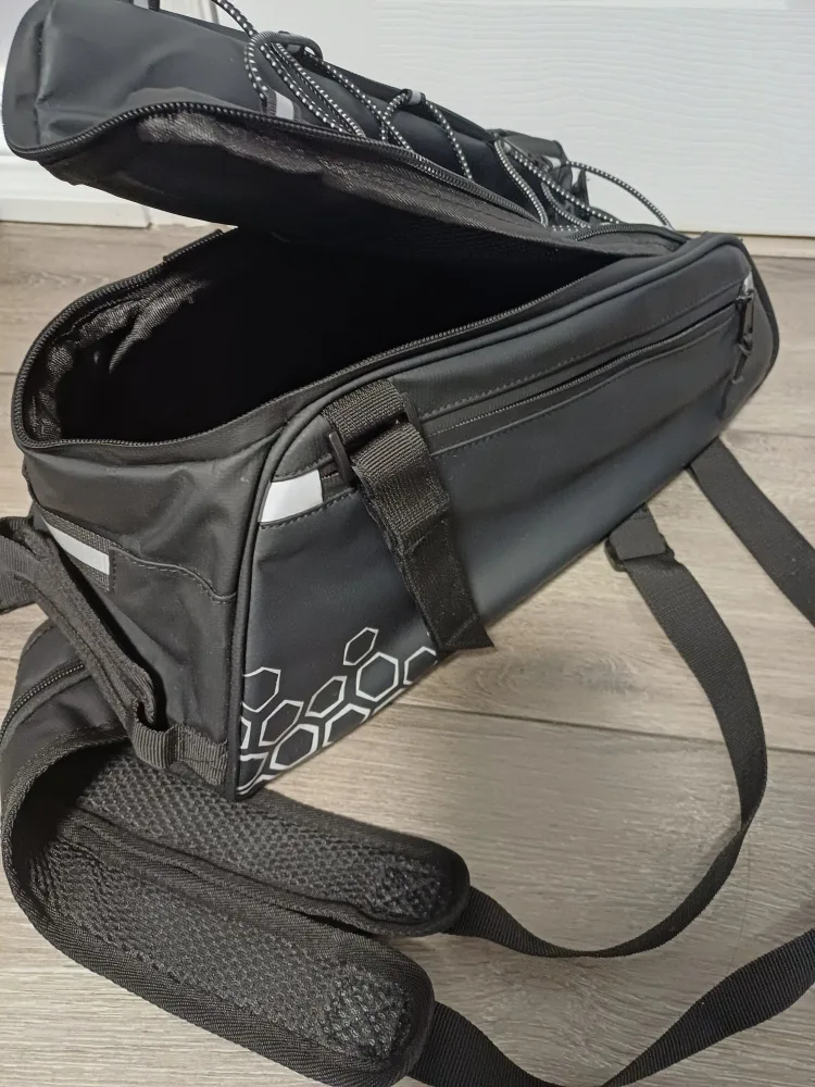 KEMIMOTO 8L Bike Rack Bag - Black image indicator(4)