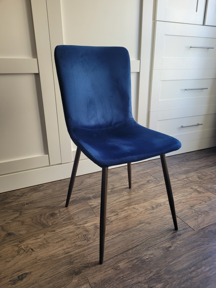 Blue Velvet Chair - photo 2