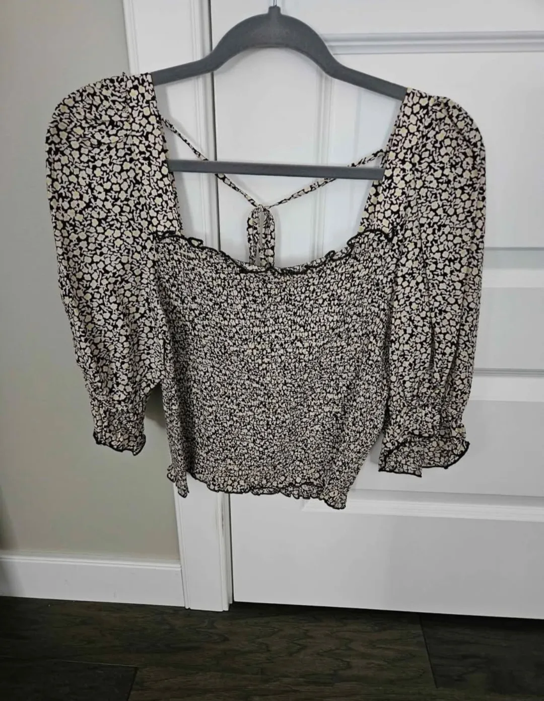 Floral Smocked Blouse thumbnail