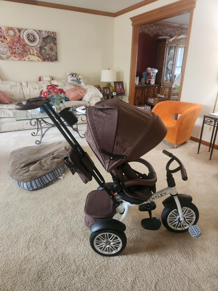 Bentley 6-in-1 Baby Stroller/Tricycle - Brown - photo 5