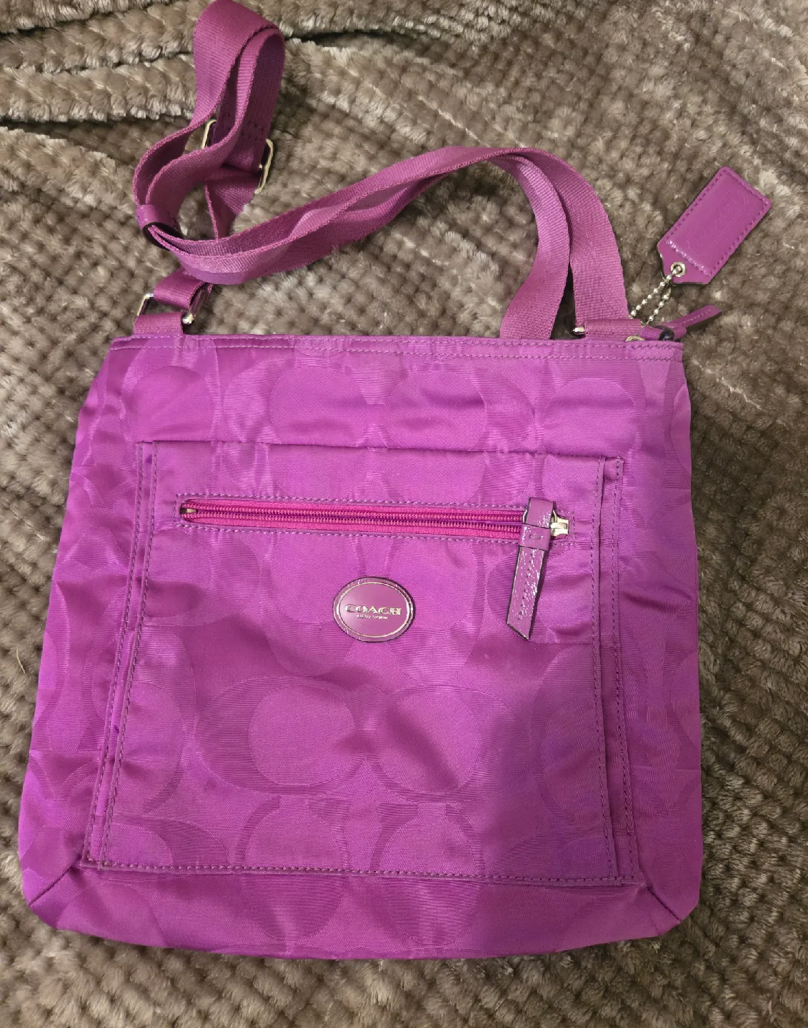 Coach Purple Crossbody Bag