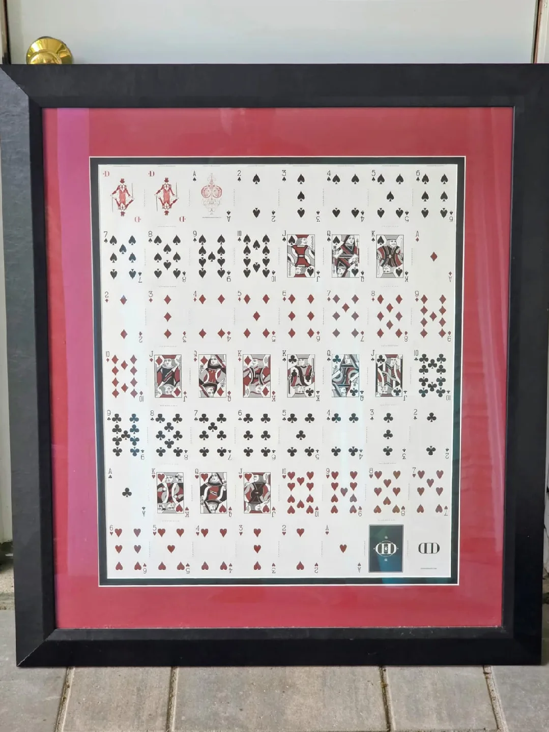 🥕Framed Playing Card Art thumbnail