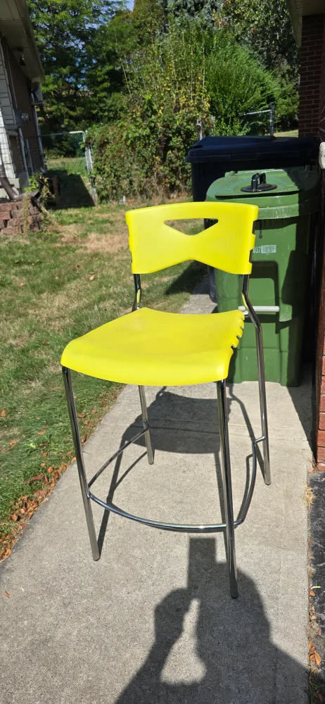 Yellow Bar Stool thumbnail