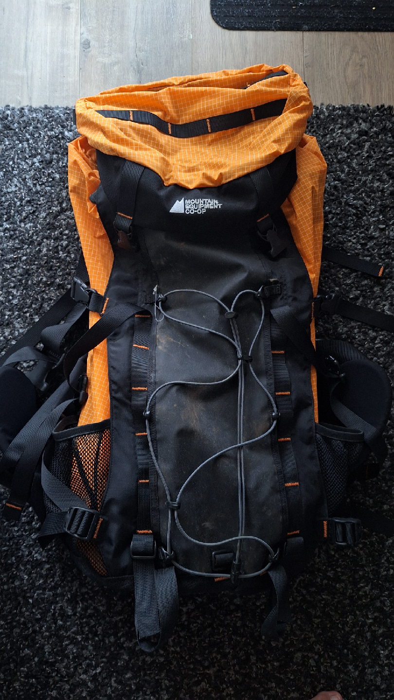 Mountain Equipment Co-Op 45L Hiking Backpack