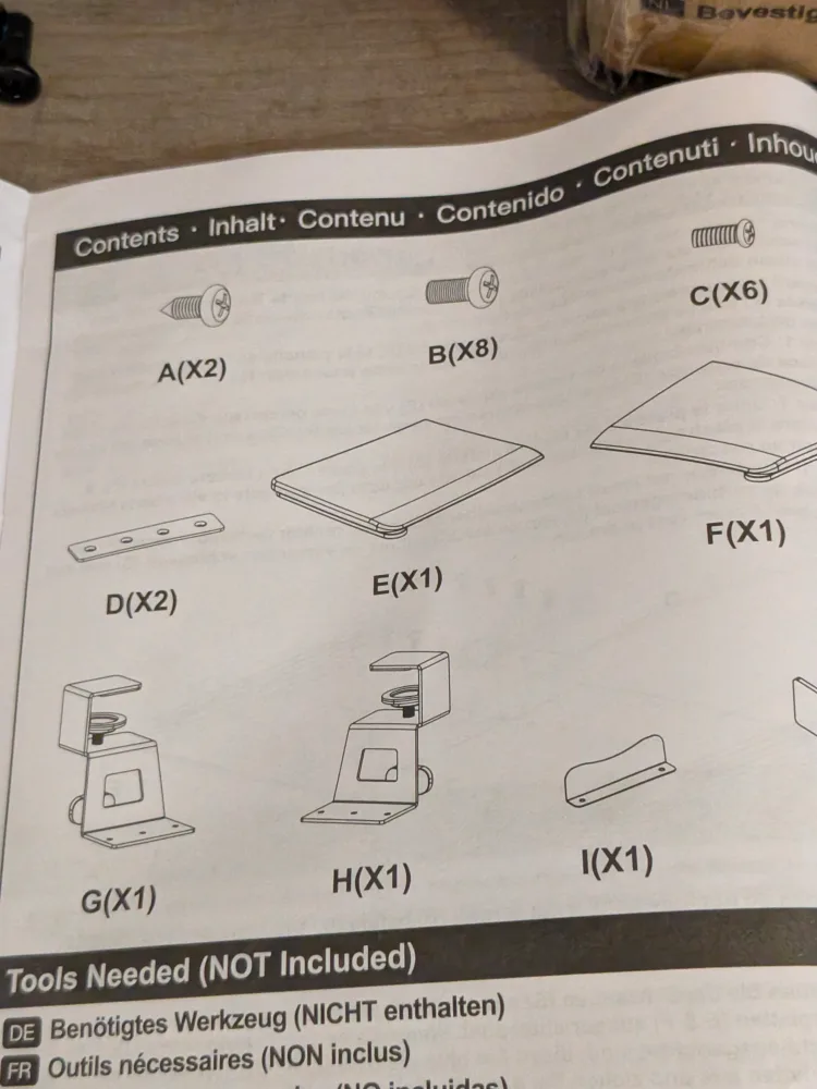 Ergomaker Keyboard Tray Under Desk - Rustic Brown image indicator(5)