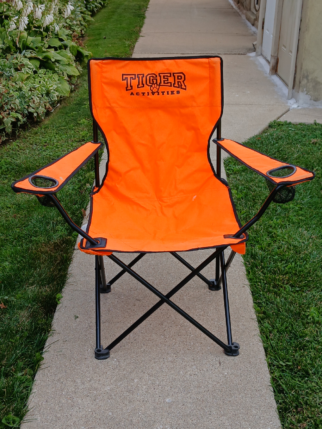 Tiger Activities Orange Folding Camp Chair