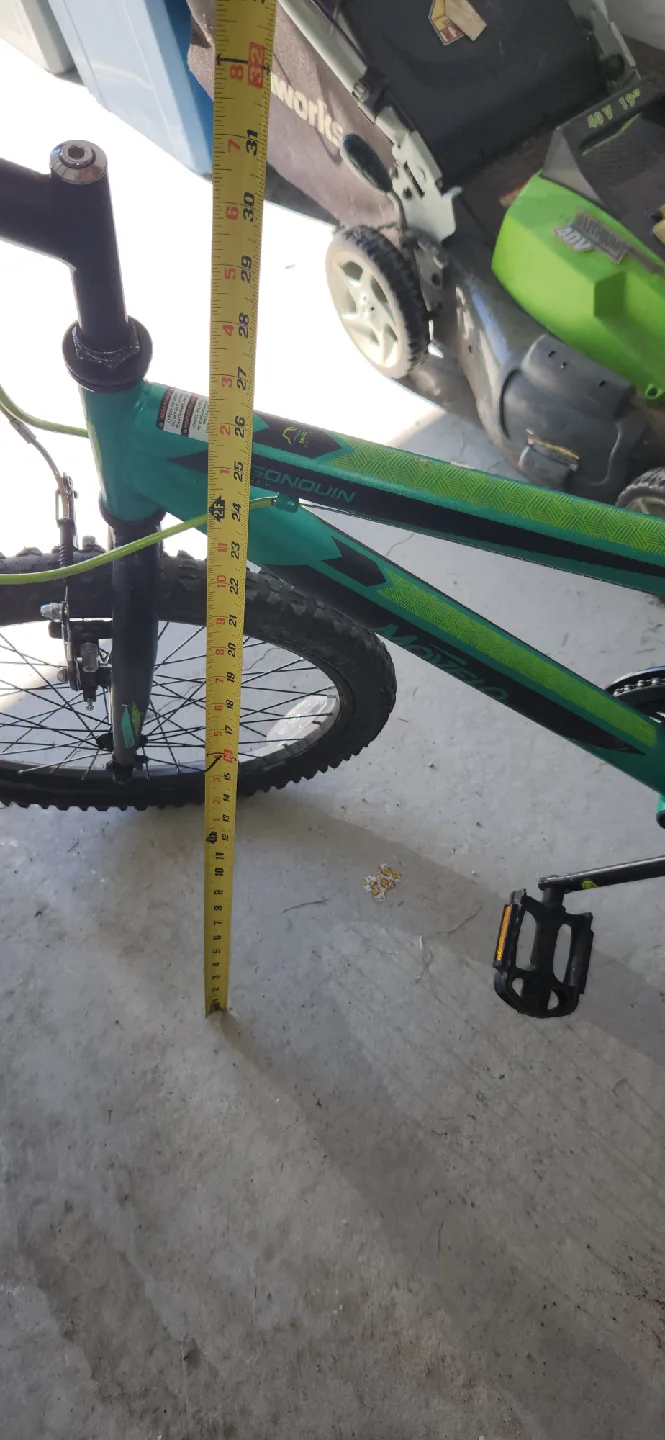 Mongoose 20-inch Bike - Green