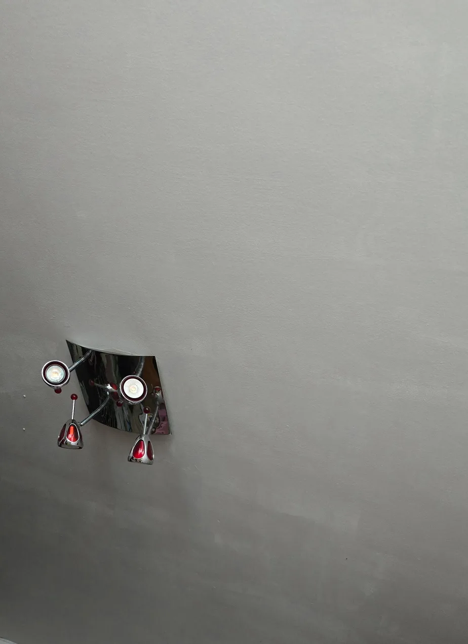 BRAND NEW Eurofase Mir 4-Light Flushmount Chrome/Cherry Red🥕 image indicator(3)