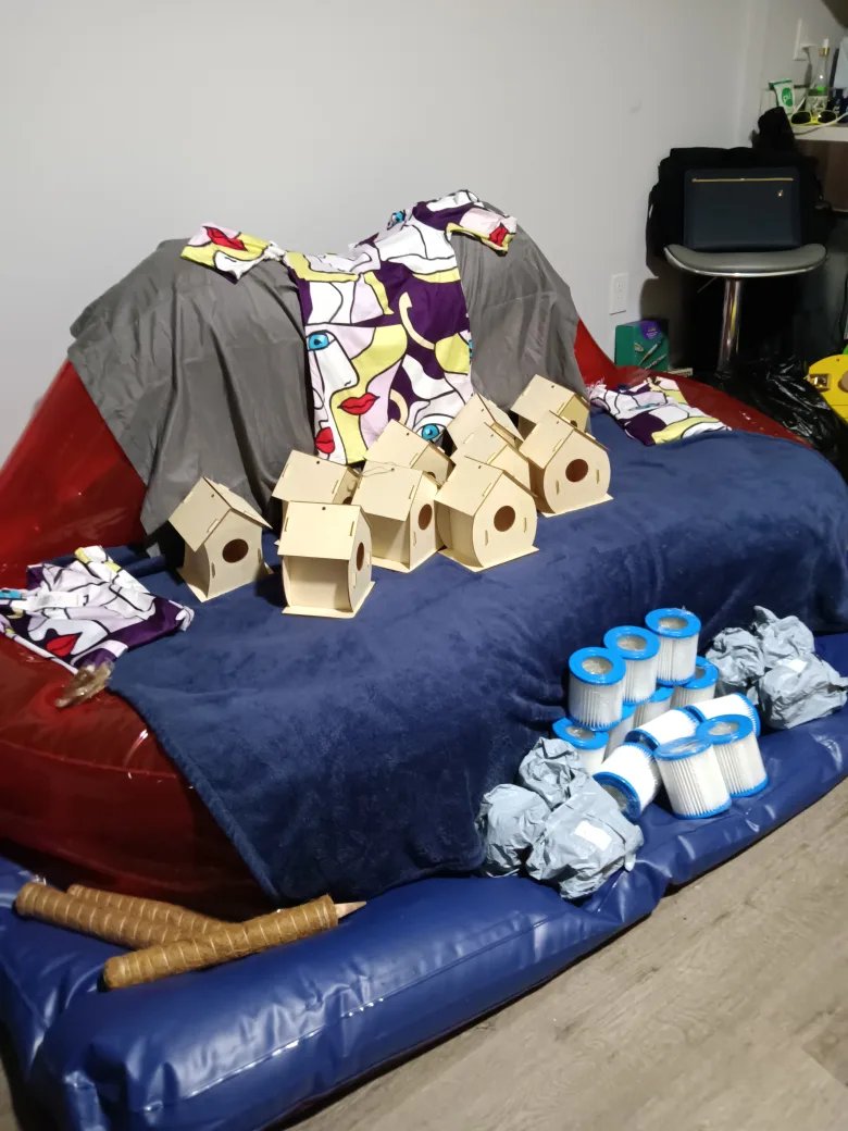 N.C. Connection Women's Plus Size Pajama Set - XL image indicator(6)