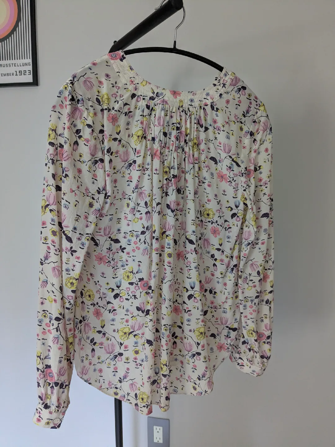 Rebecca Taylor Floral Silk Blouse - Like NEW image indicator(3)