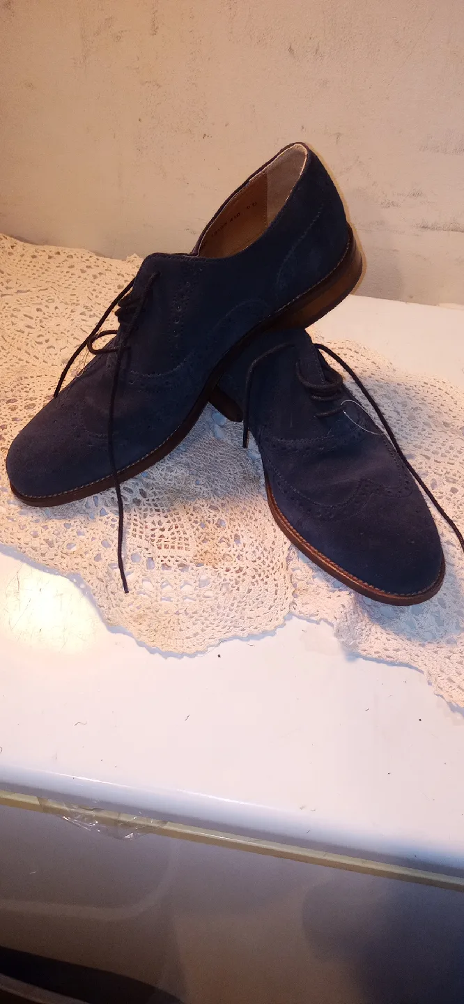 Florsheim Blue Suede Oxford Shoes image indicator(2)