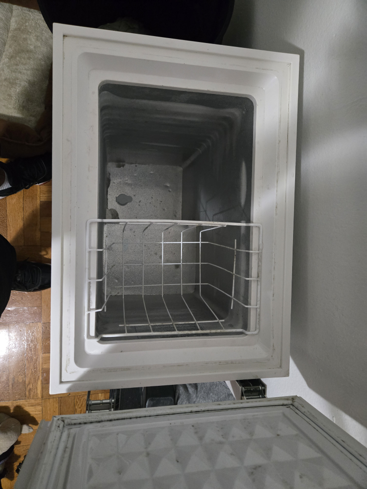 White Chest Freezer
