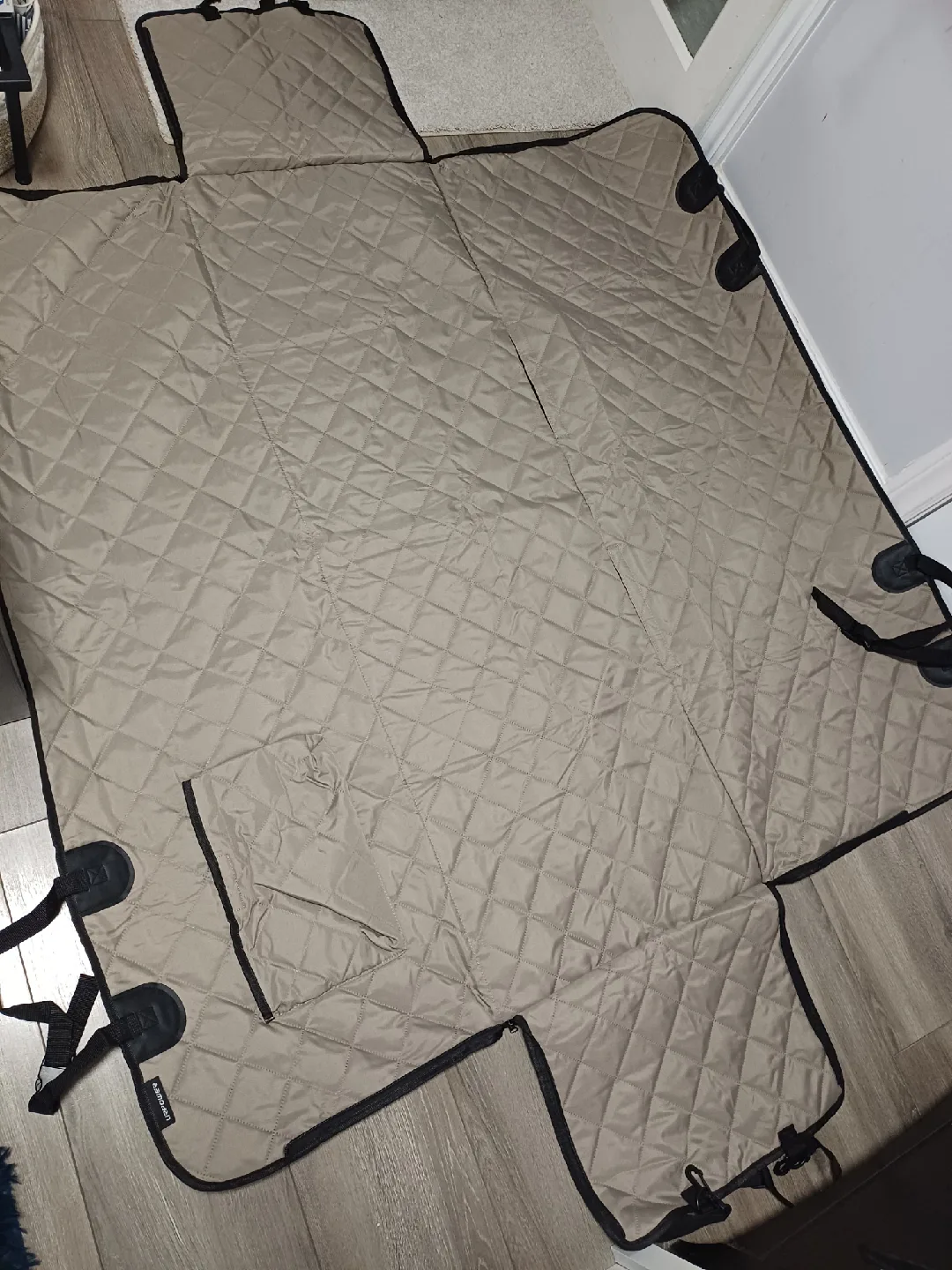 UrPower Dog Car Seat Cover - Beige image indicator(4)