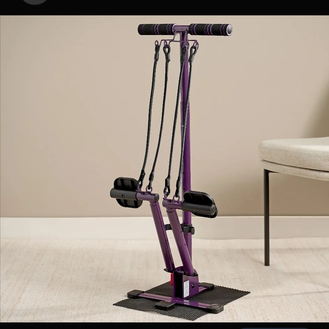 Purple cardio core workout machine