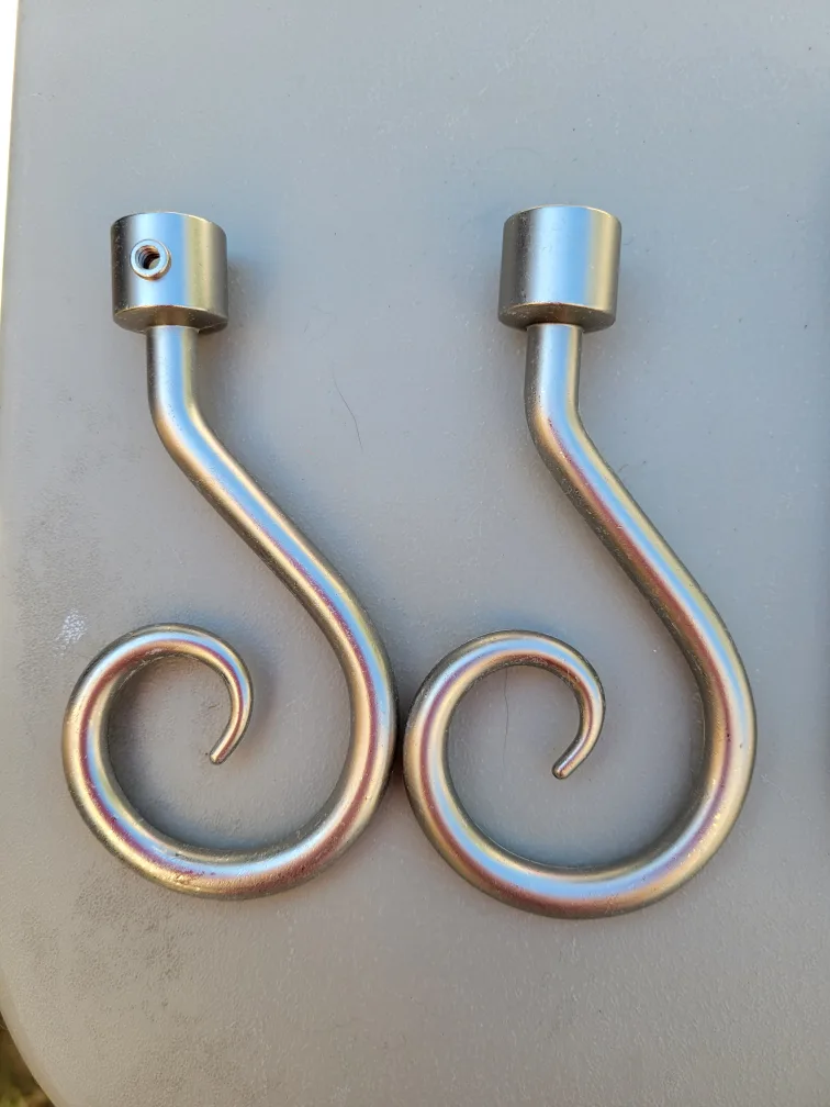 Curtain Rod Ends, Tie Backs and Rod Holders thumbnail