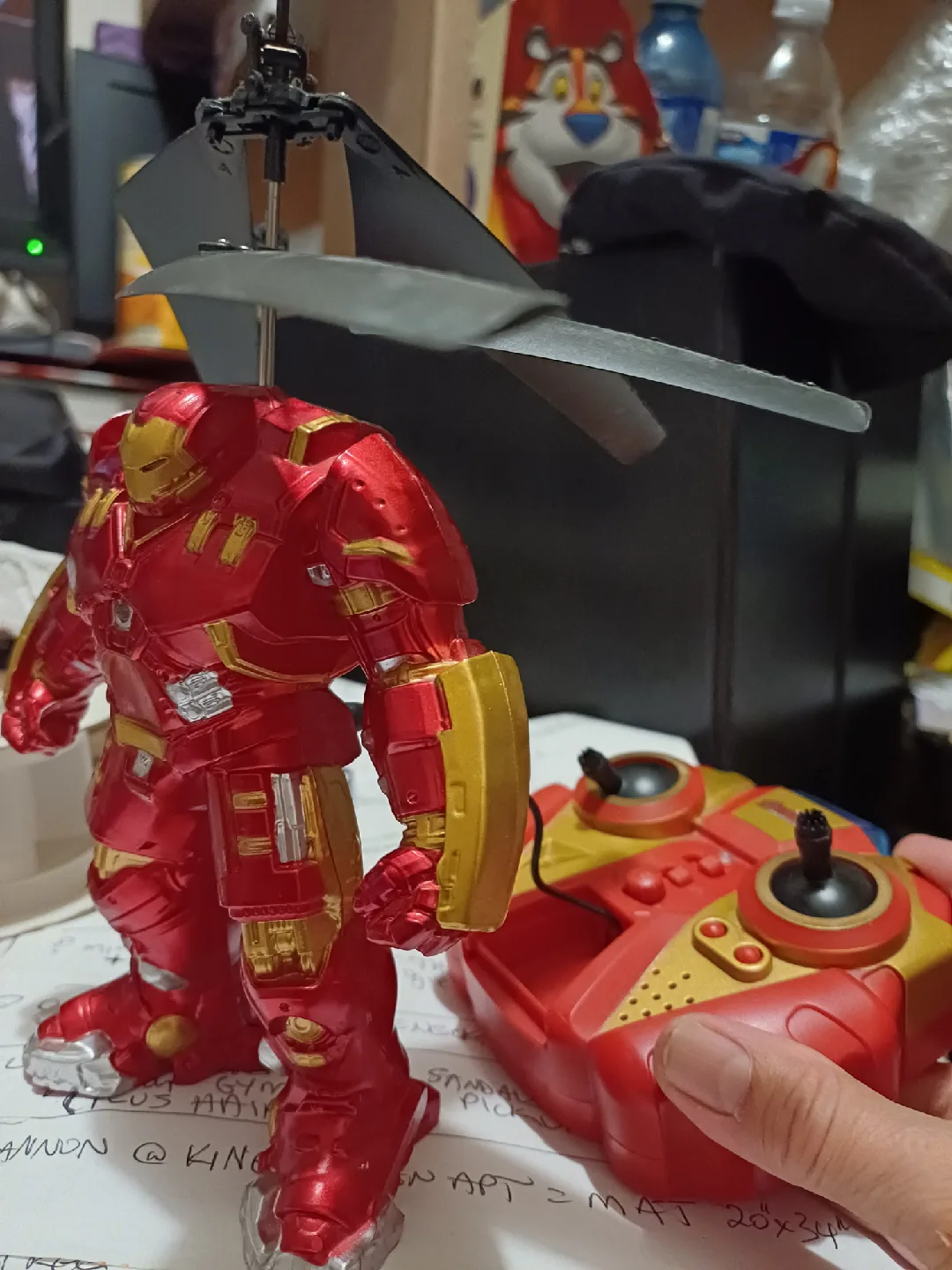 Marvel Avengers Iron Man 2CHANNEL IR RC "Helicopter" image indicator(2)