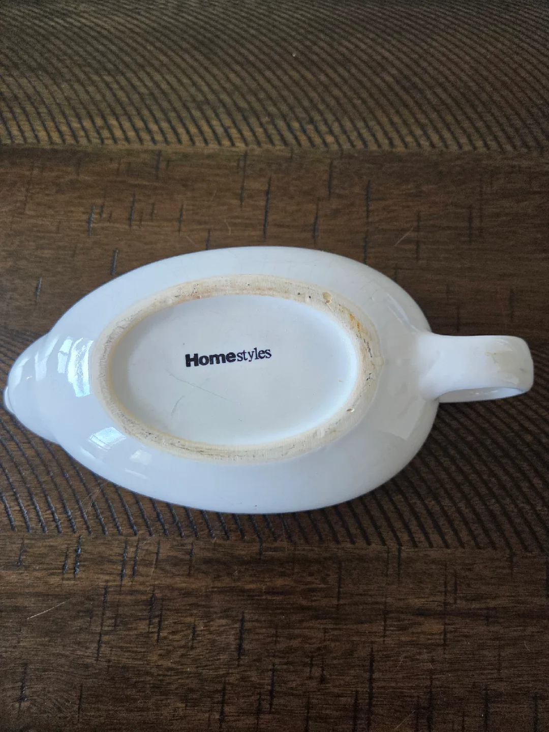 Homestyles White Gravy Boat 🥕 image indicator(4)