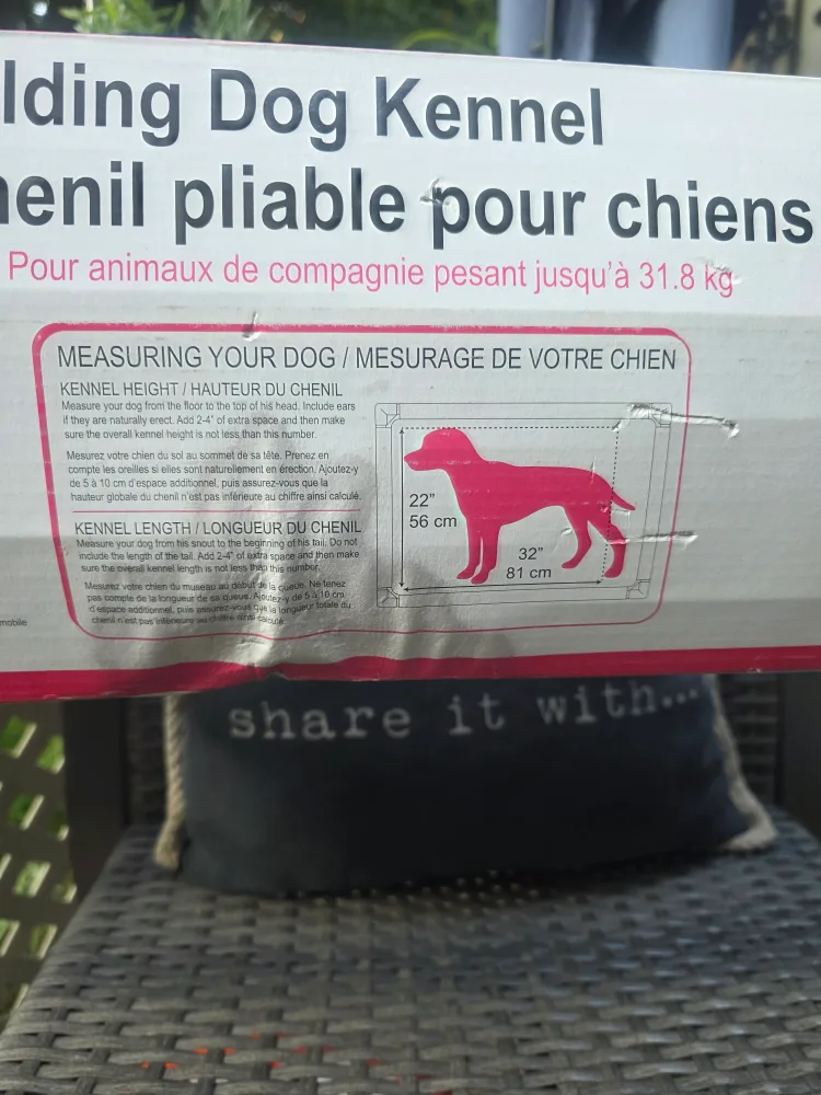 Large Folding Dog Kennel - For pets up to 70lbs image indicator(4)