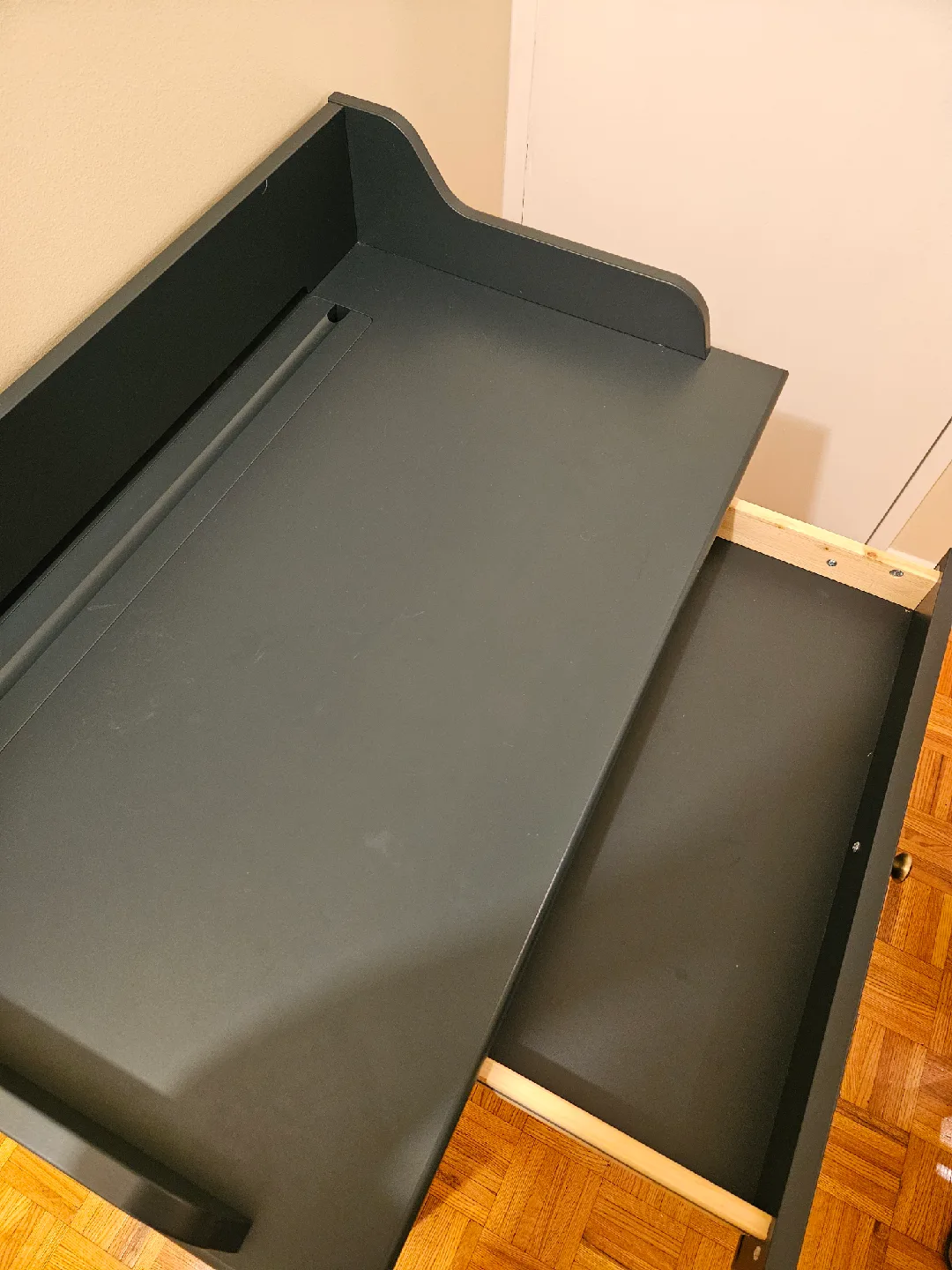 Blue-green Desk with Drawer image indicator(3)