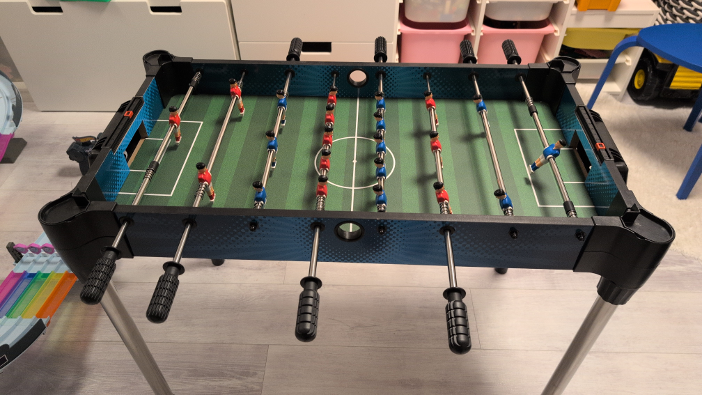 Multi-Game Table: Foosball, Hockey, Ping Pong