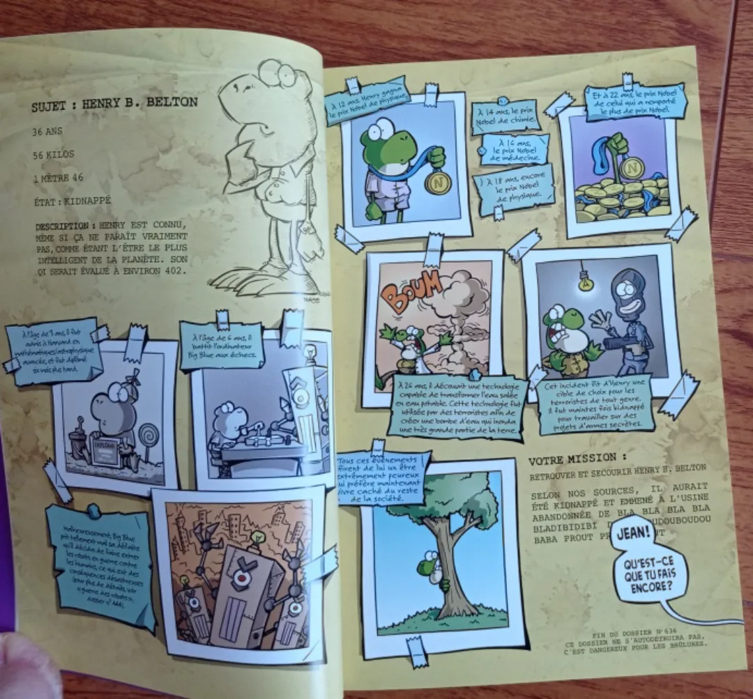 L'Agent Jean! Tome 1: Le Cerveau de l'Apocalypse image indicator(3)