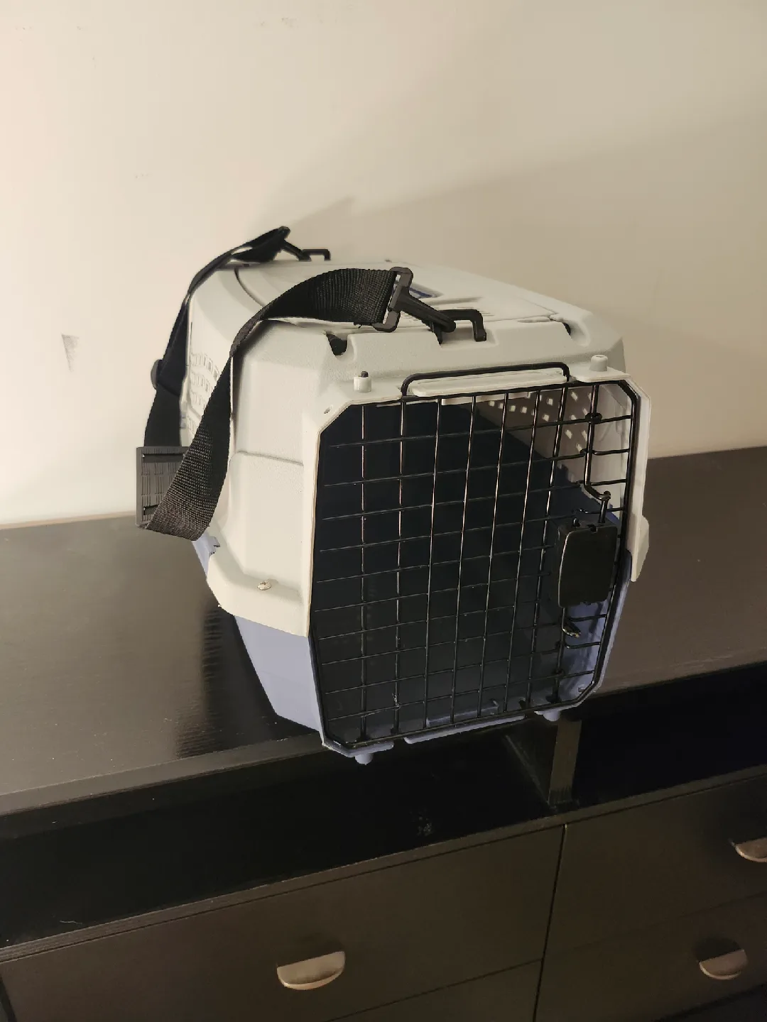 Pet Carrier - Grey &  Dark Blue New image indicator(2)